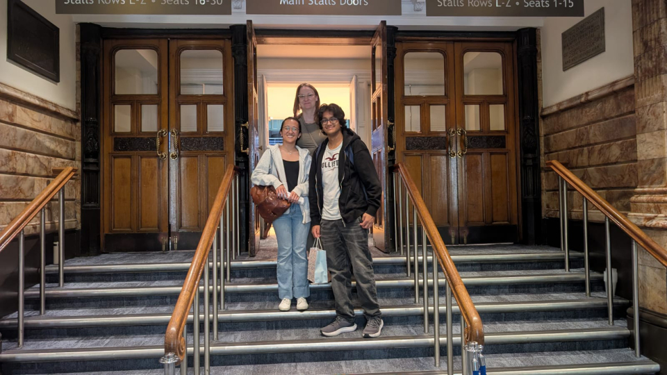 Music students visited Town Hall in Birmingham for an Organ Concert